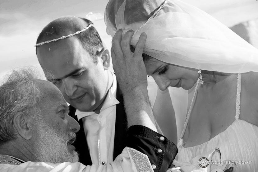 wedding ceremony a greek wedding in mykonos