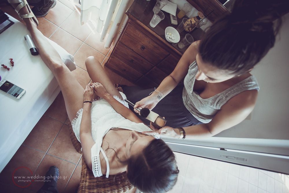 052 bride groom preparation